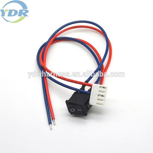 Naka-off ang 3.96mm switch power supply cable wire harness