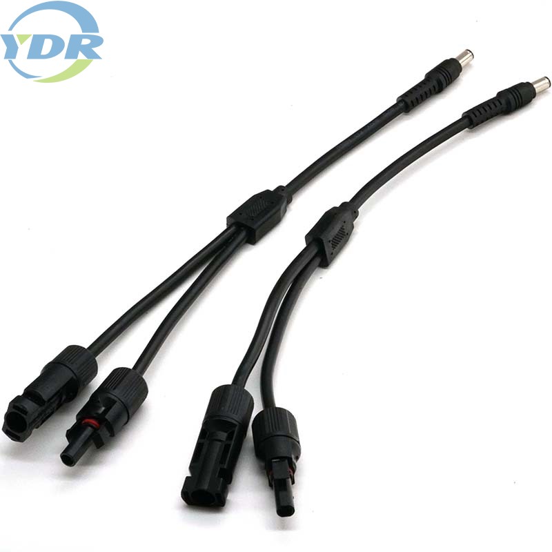 MC4 connector sa DC5.5*2.5 power cable